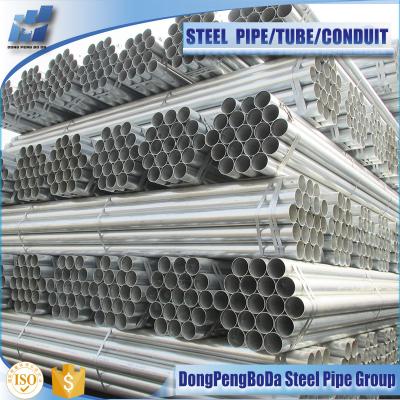 China Structure Rigid Welded Pipe HDG Hot Dip Galvanized Steel Pipe Or Hot Deep Galvanized Steel Tube for sale