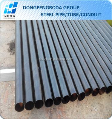 China Structure pipe carbon steel pipe standard length price per ton price per steel meter erw for sale