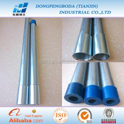 China Build Structural Rigid Galvanized Steel Gas Water Petroleum EMT / RSC / IMC Conduit for sale