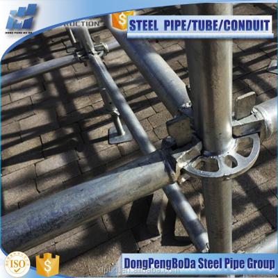 China For Construction Engineering Steel Scaffolding Equipment Manufacturer Portable Types for sale