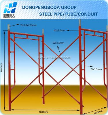 China China exporter H frame scaffolding sale in alibaba in China H-frame for sale