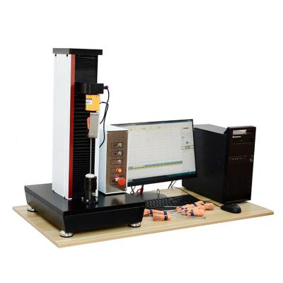 China Bending Tensile Compression Shear Skin Test Professional Computerized 5Kn Column Digital Display Electromechanical Universal Single Tensile Testing Machine With CE for sale