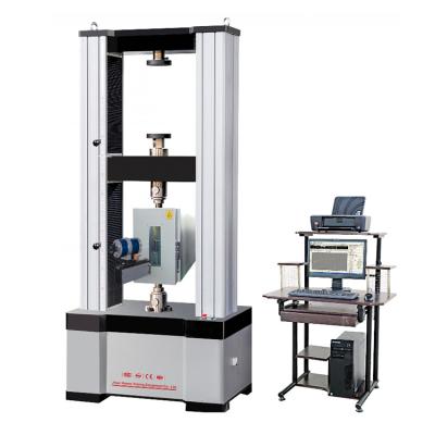 China Tensile compression shear skin bending test WDW-100EG. High Low Temperature Chamber Tensile Test Machine for sale