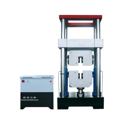 China Compression Tensile Bending Shear Hydraulic 1000kn Universal Testing WAW-1000D Rebar Testing Machine for sale