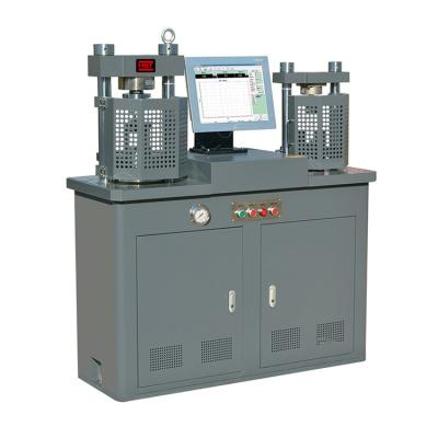 China Automatic Concrete Cement Brick Compression Testing and Cement Bending Flexure Smart Compressibility Testing Machine for sale