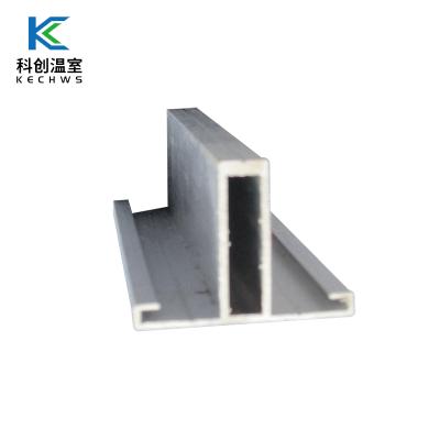 China High strength to aluminum railings metal profile railings safety railing u-channel flange raili powder coated kitchen handle glass curve frameless aluminum profile for sale