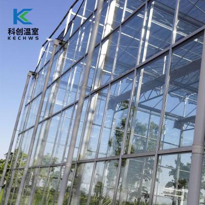 China Eco Friendly Wholesale Commercial Low Cost Aluminum Metal Glass Frame Garden Greenhouses for sale