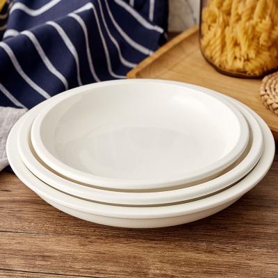 China Factory Direct Sales Yantai Tongli Ceramic Dishes Luxury Nordic Style Viable Steak Dish Dinner Dishes For Hotel Home Restaurant for sale