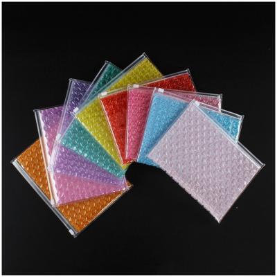 China Waterproof Clear Mailing Bags Custom Reusable Padded Zipper Bubble Bag Heart Mailing Bag for sale