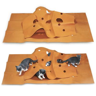 China Sustainable Hot Sale New Design Pet Cat Game Interactive Training Mat for sale