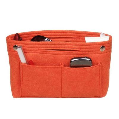 China High Quality Custom Felt Organizer Multi Functional Cosmetic Storage Bag Viable for sale