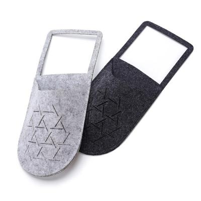 China New Design High Quality Eco-friendly Multifunctional Storage Wall Hanging Felt Charger Rack for sale