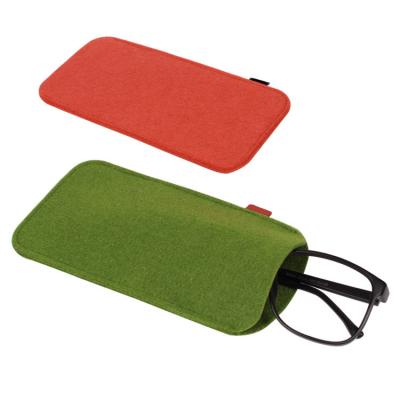 China Eco - Friendly Wholesale Felt Glasses Bag Custom Felt Sunglasses Bag for sale