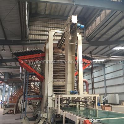 China Waste Wood MDF Production Line 30,000~100,000 cbm/yr / MDF Hot Press for sale