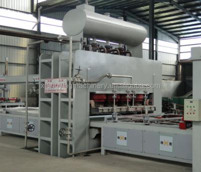 China Factory Melamine Lamination Hot Press Production Line for sale