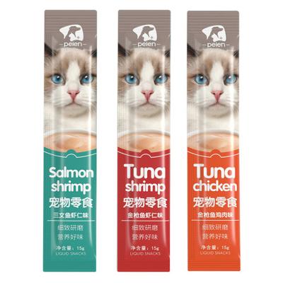 China Viable Wholesale Cat Snacks Different Flavors Formula Tuna Flavor Wholesale Cat Snacks for sale