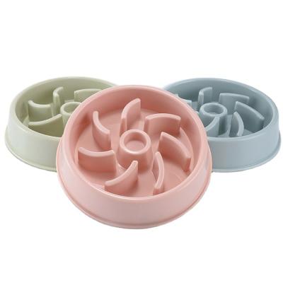 China Sustainable Pet Puppy Bowl Portable Pet Bowl Slow Feeding Water Feeder for sale