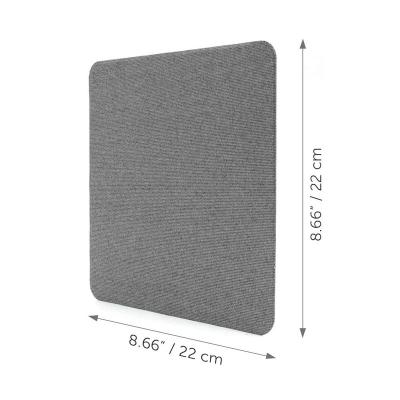 China Soft and Comfy Outdoor Wholesale Anti-slip Waterproof PU Leather Ultra Thin Office Mouse Pad Desk Mat for sale