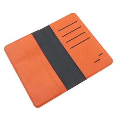 China Hot Selling New Product Business Style PU Travel Card Holder Case Durable Leather Custom Passport for sale