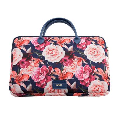 China The waterproof laptop bag is made of 100% cotton 2022 fine popularity hot sale design fancy new fashionable leather laptop sleeve bags computer for sale