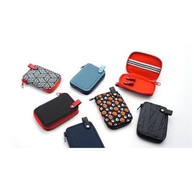 China High Quality Wear-resistance Fabric Durable Accept Custom Ziplock Women Travel Woven Storage Bags for sale