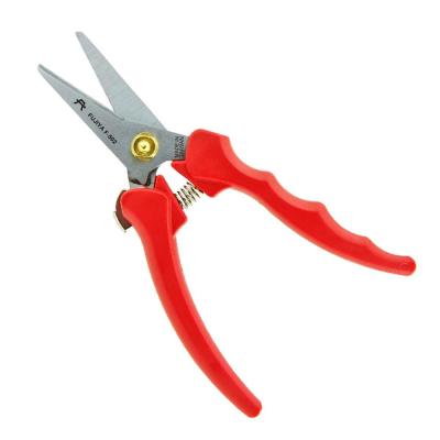 China Sharpness FUJIYA Electric Optic Fiber Optic MIT Kevlar Cutting Scissors for sale