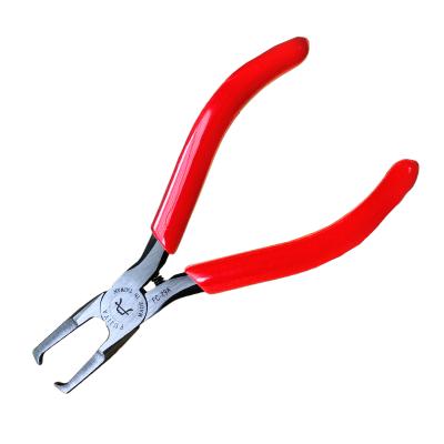 China Cutting Ceramic Tile Processional Flat Cutting Pliers For Model S55C Splice High Carbon Steel With Cutting End Spring Function PVC Coating Handle for sale