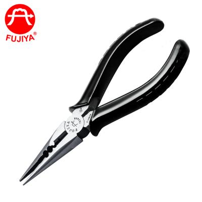 China Clamping/function crimping/cutting FUJIYA long nose mechanical crimping cut-off pliers for sale