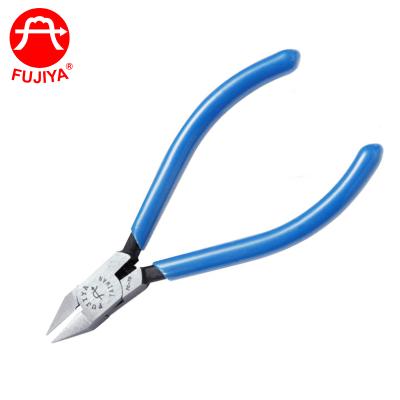 China Precision Cutting Edge Diagonal Pliers/Mini Side Cutter Lightweight Electronic Carbon Steel for sale