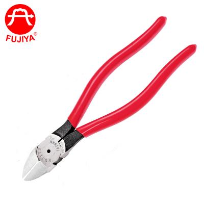 China FUJIYA MIT Electric Plastic Pliers Round Side Cutting Edge for sale