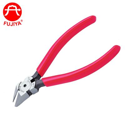 China FUJIYA Plastic Cutter MIT Electric Plastic Side Cutting Diagonal Pliers 45 Degree for sale