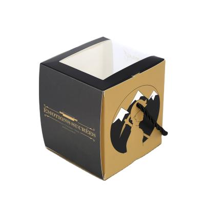 China Gift & Craft Cardboard Free Sample Hot Black Logo Luxury Paper Gift Box With Lid For Electronic Product for sale