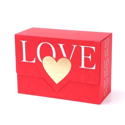 China Gift & High Quality Clamshell Gift Box Craft Gift Box Film Cover Clamshell Glossy Gift Box for sale