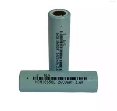 Κίνα ICR18650 2600mah 3,6 V μπαταρία λιθίου 3C Ρεύμα εκφόρτισης 7,8A προς πώληση