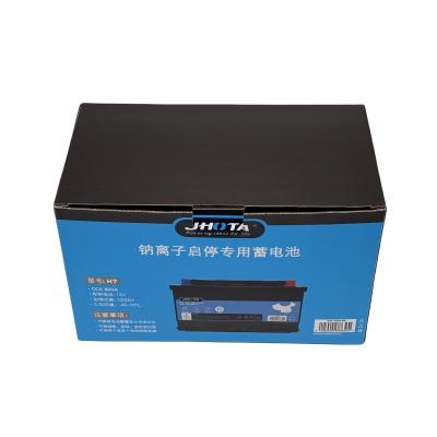 China H7 Lowest Temperature -40 Resistant 12V 60AH Power Start Stop Battery CCA 900A Sodium ion Battery Pack for sale