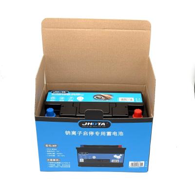 China NA 12V 60Ah Low Self Discharge Rate H7 High CCA 900A Sodium Ion Battery Replace Lead Acid AGM All Support for sale