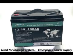 Energy Storage Sodium Ion Battery Packs 12.4V 100Ah 40140 Replace Heavy Lead Acid