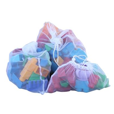 China Wholesale Eco Friendly RPET Eco-Friendly GRS Recycled Material Mesh Bag Toy Storage for sale