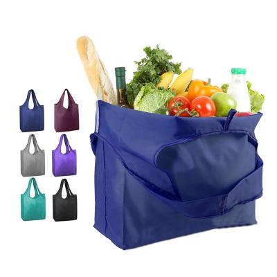 China Eco-Friendly Extra Large Tote Foldable Shopping Bag With Eco-Friendly Packaging Logo for sale