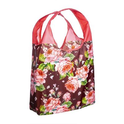 China Heavy Duty Tote Bag High Quality Grocery Folding Folding Expandable Bag Folding Shopping Bag for sale