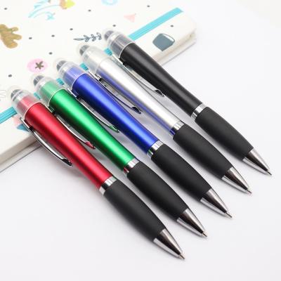 China Promotional Promotion 4in1 Pen Led Light Pen With Logo Print For Gift Pen Light And Popular Touch Pen Light Led for sale