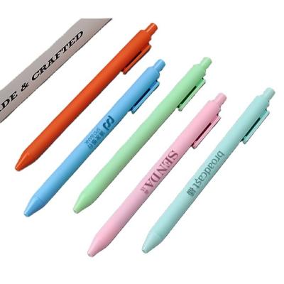 China Normal Promotion Tip Pen With Printing Logo Wholesale Creative Gift Plastic Pen for sale