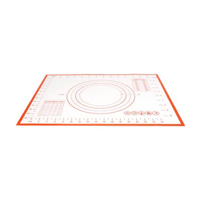 China Viable Silicone Kitchenware Dough Mat For Making Pie Pizza Non-Stick Cookie for sale