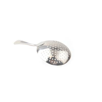 China Restaurant Wine Beer Vodka Stainless Steel Ice Bar Tool Hand Held Strainer for sale