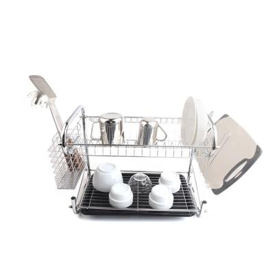 China Versatile Garlic Press Stainless Steel Dish Rack and Kitchen Accessories for sale