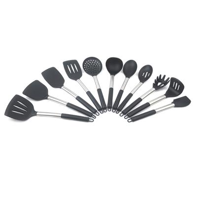 China Viable 11-Piece Cooking Utensil Set with Notched Turner Ladle Filter Spoon Sets for sale