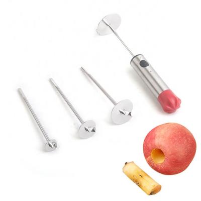 China Viable Manual Hollow Slicer Puncher Kitchen Stainless Steel Potato Fruit Vegetable Hollow Puncher for sale