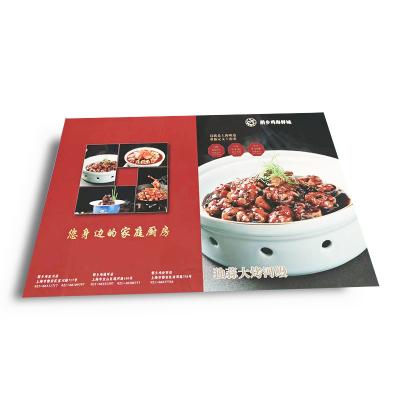 China Printed flyer/flyer/catalog/advertising brochure promotion booklet printing, cheap brochure printing service for sale