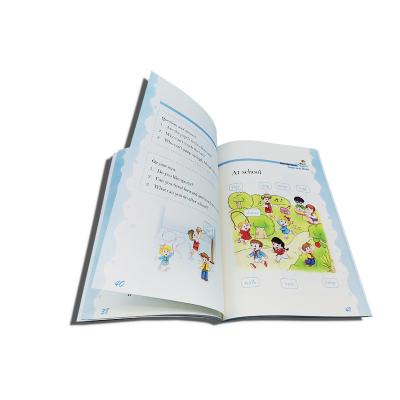 China Customized Advertising Brochure Printing Book Hardcover Board Book Coloring Printing For Children for sale