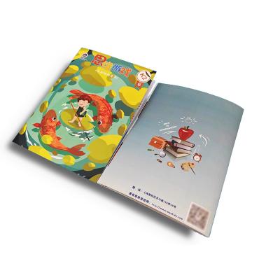 China Advertising brochure good quality children's book printing school book soft cover children's book perfect binding colorful printing customized printing for sale